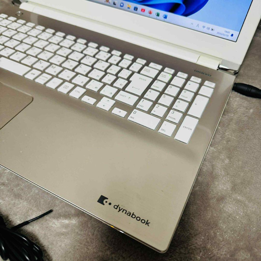 S267 TOSHIBAノートパソコンSSD高速 WEBカメラWindows11 - メルカリ