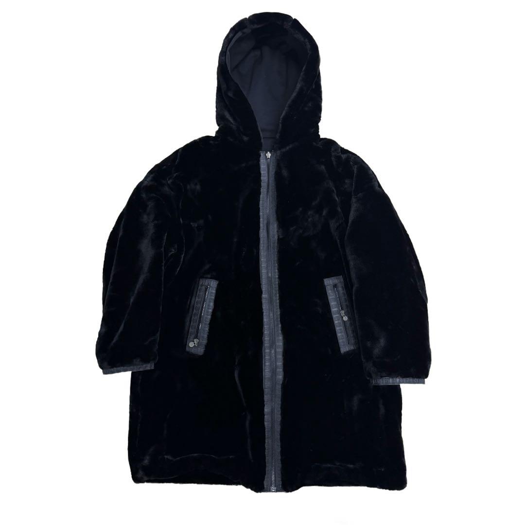 美品×極上】イタリア製 FENDI フェンディ ファー リバーシブル コート