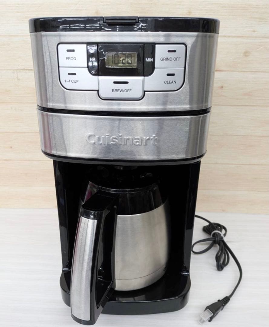 cuisinart 全自動 コーヒーメーカー 10杯 ドリップ式 DGB-450 dgb450pcj-1.jpg