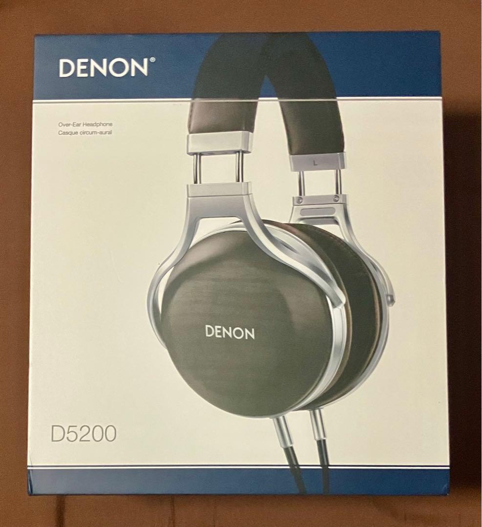 DENON AH-D5200 オーバーイヤーヘッドフォン　デノン Denon AH-D5200 Headphones – Headphones.com