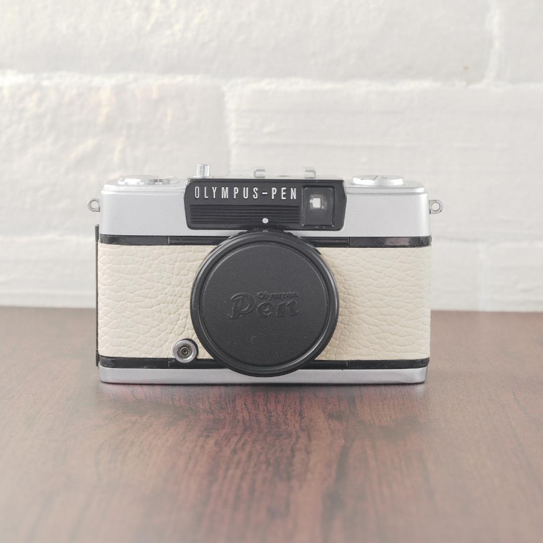 ✽PEN　EE-3✽EE3✽OLYMPUS✽オリンパス✽ハーフカメラ✽牛革貼替 Amazon.com : Olympus Pen EE-3 Half Frame 35mm Camera With 28mm F