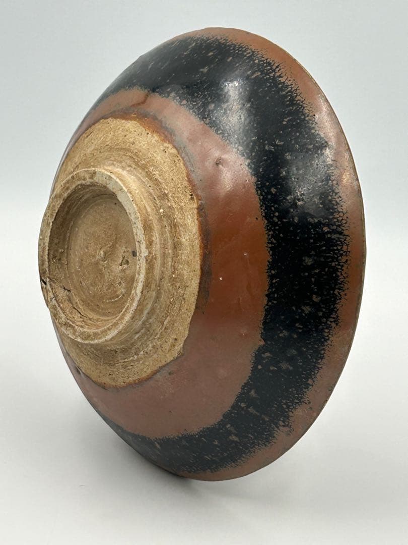 ☆0056宋時代 磁州窯 黑釉碗 皿 ☆天目茶碗 茶道具 茶器 - メルカリ