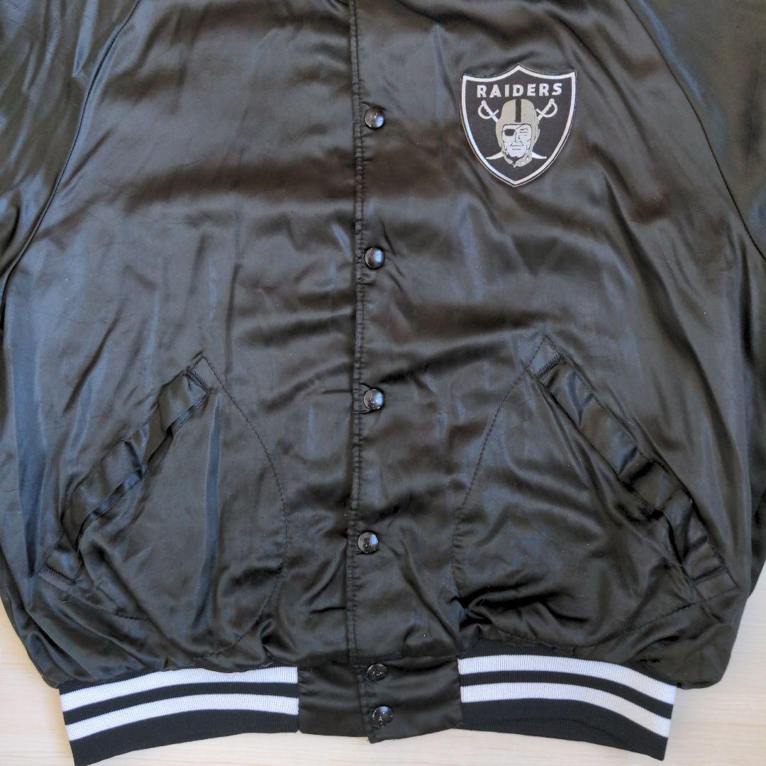 80s pla‐jac レイダース RAIDERS USA製 ナイロンスタジャン - メルカリ