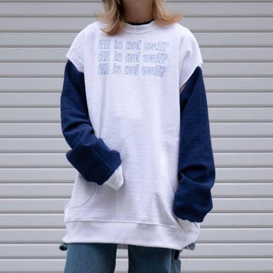 【完売】kotohayokozawa リバーシブルロングスウェット ホワイト kotohayokozawa】リバーシブルロングスウェット – ファッション