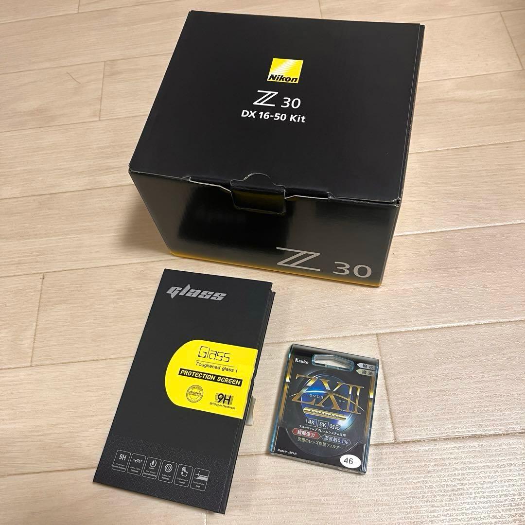 ショット数554】Nikon Z 30 DX16-50 kit/レンズ保護付
