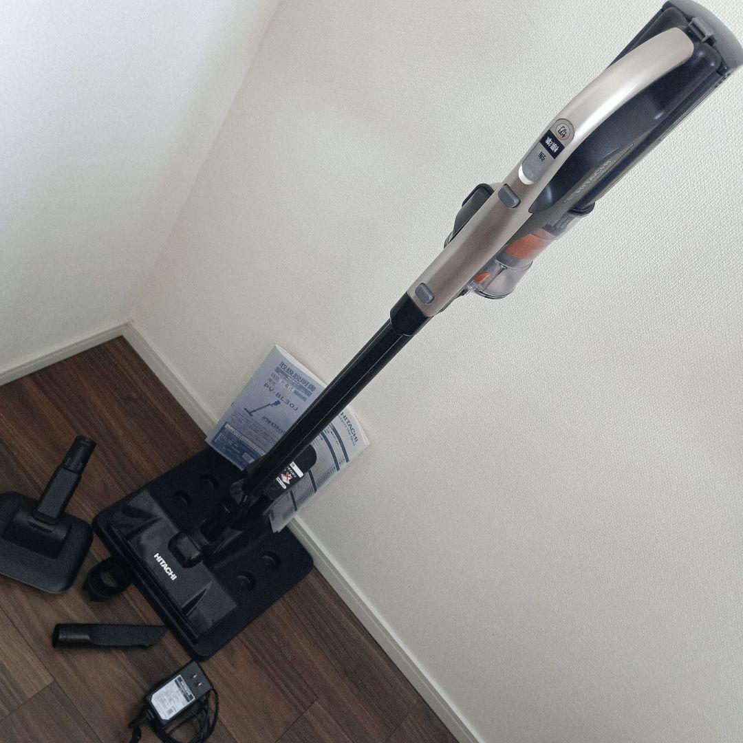 HITACHI PV-BL30J スティッククリーナー本体 HITACHI スティッククリーナー 【サイクロン式/コードレス/軽量1.4kg