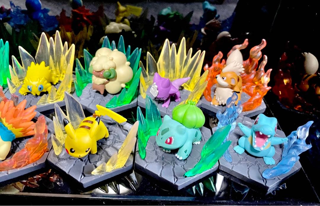 ポケモン ジオラマコレクト ほのお&くさ でんき&みず コンプリート