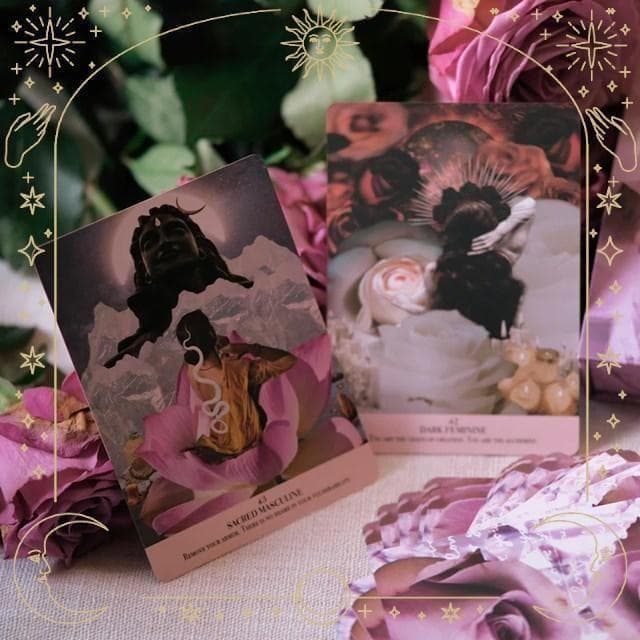 正規品オラクルカード】海外インディーズ✨バラがモチーフの美しい愛の