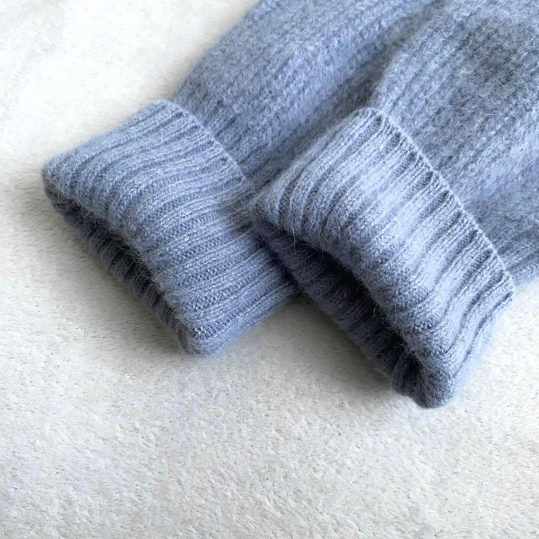 美品✨】Whim Gazette ラクーン100% furニット畦カーディガン - メルカリ