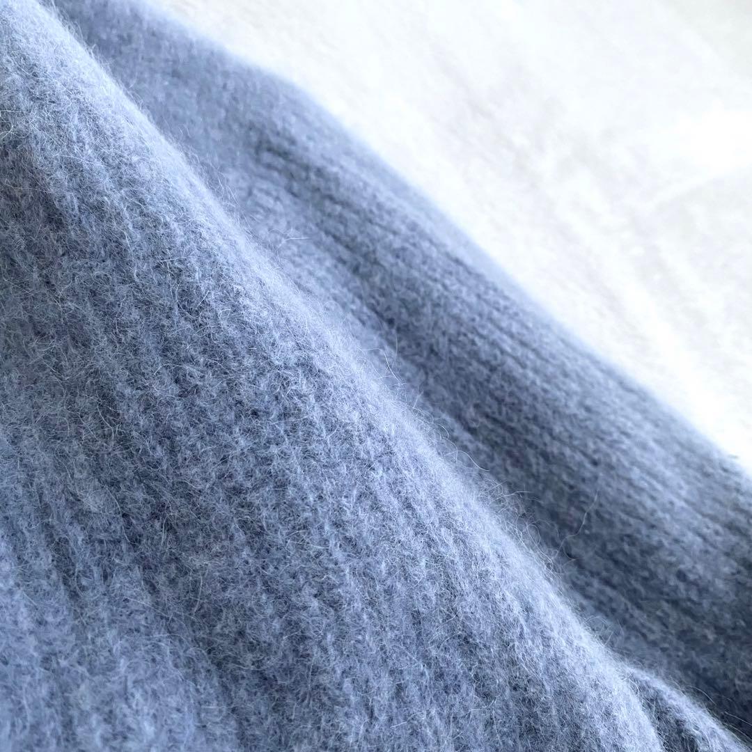 美品✨】Whim Gazette ラクーン100% furニット畦カーディガン - メルカリ