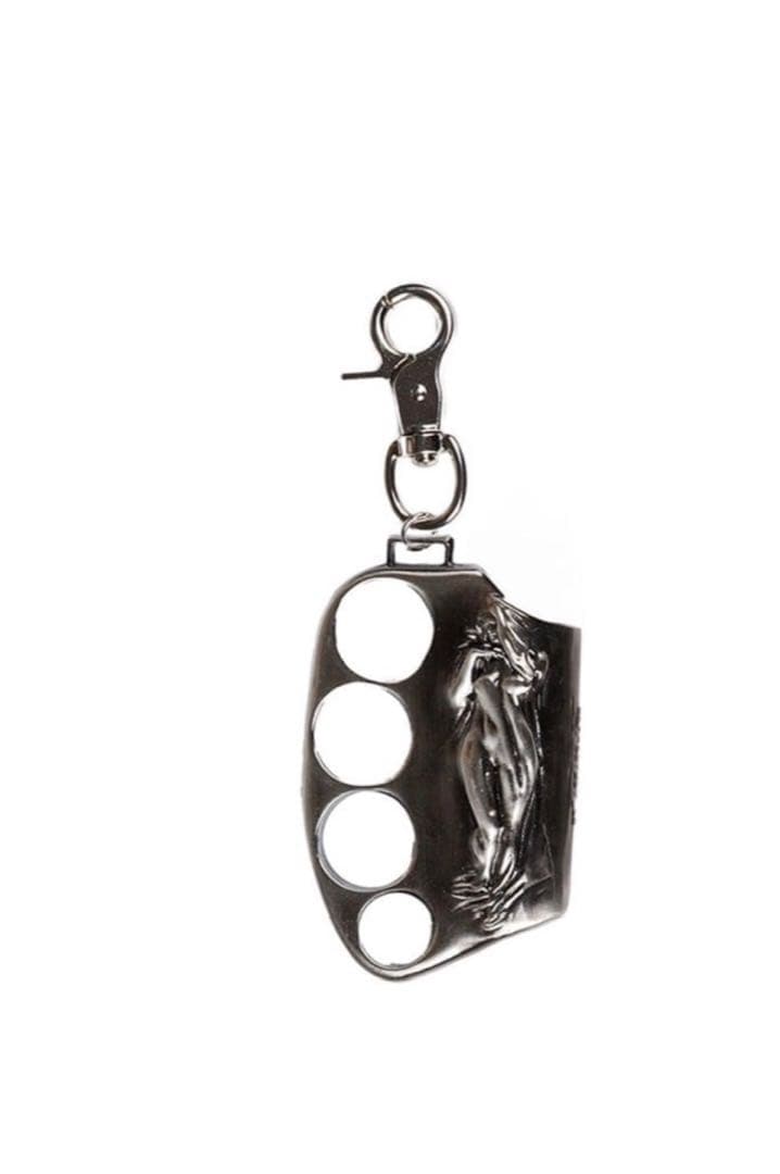 【SUNDAY OFF CLUB】knuckle keyring Antique Black Travel Keychain | The Wander Club