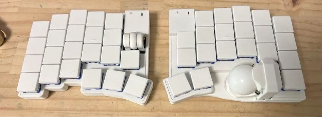 poire様専用 17mm狭ピッチ無線KeyballBLE 42key 完成品 - メルカリ