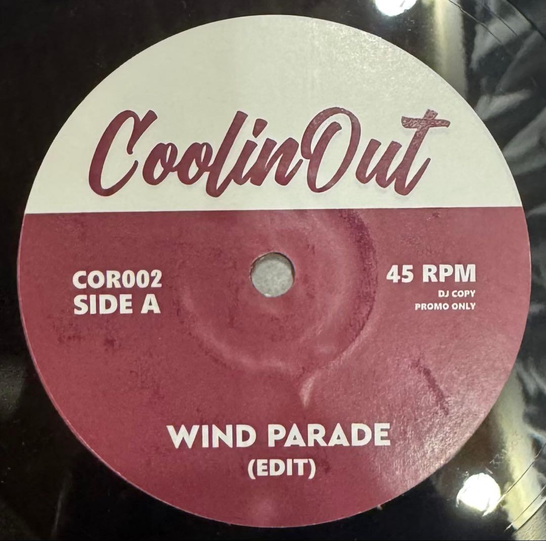 洋楽 COOLIN OUT WIND PARADE /FOURTY DAYS edit WIND PARADE (EDIT) / FOURTY DAYS (EDIT) (7