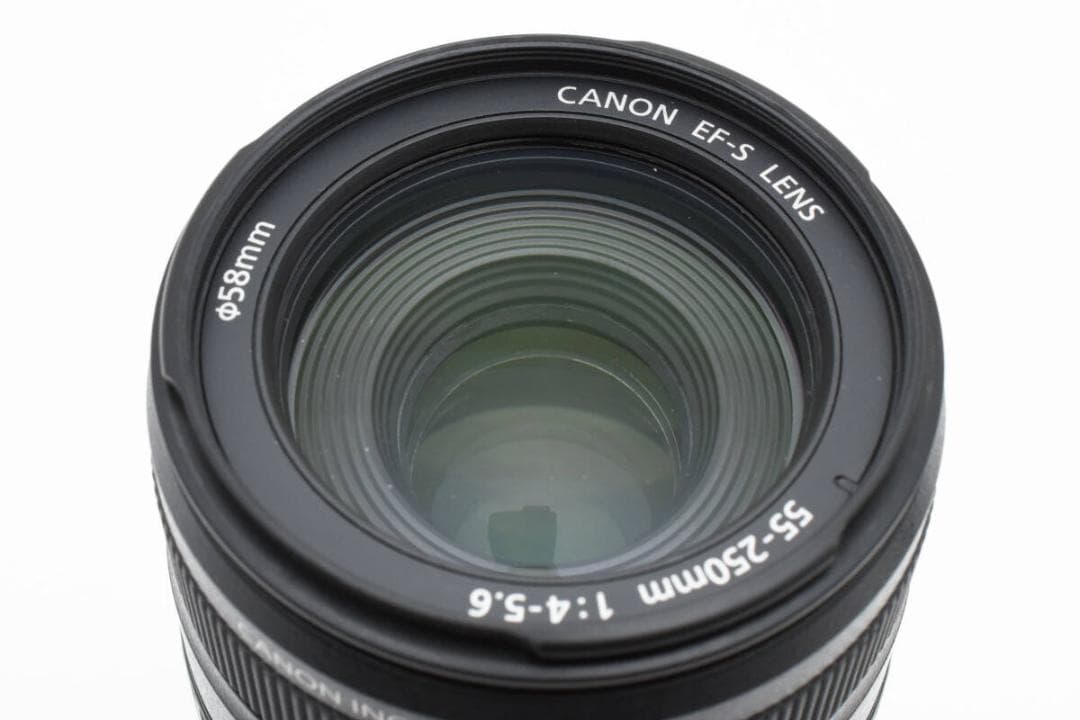 美品 Canon EF-S 55-250mm F4-5.6 IS AA3149 - メルカリ