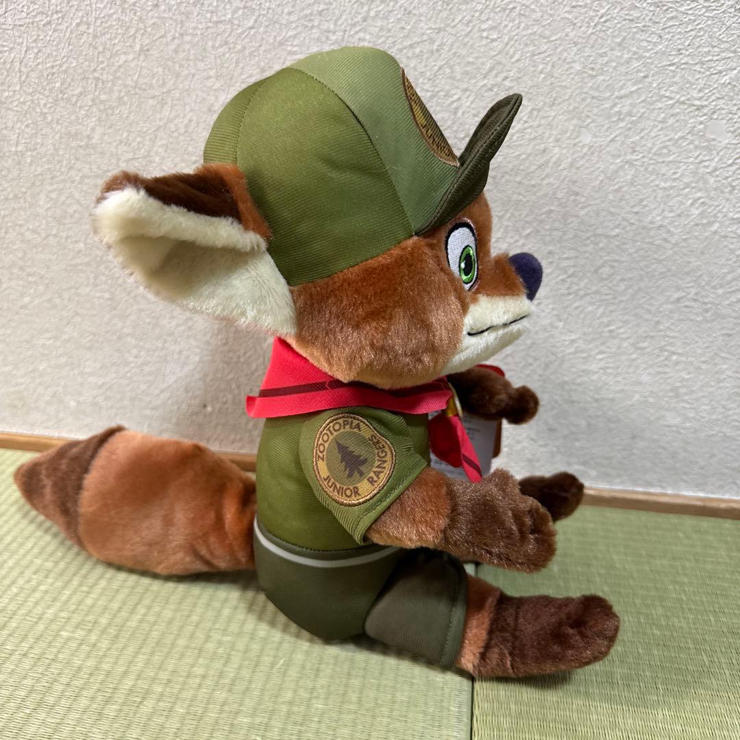ズートピア ニック ジュニア・レンジャー ぬいぐるみ 幼少期 - メルカリ