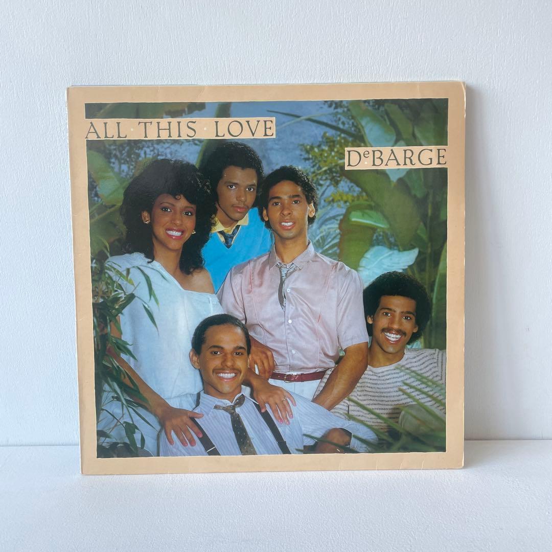 DeBarge all this love LPレコード DeBarge – All This Love – Vinyl (RE-2, Cat. # Not On Label, LP