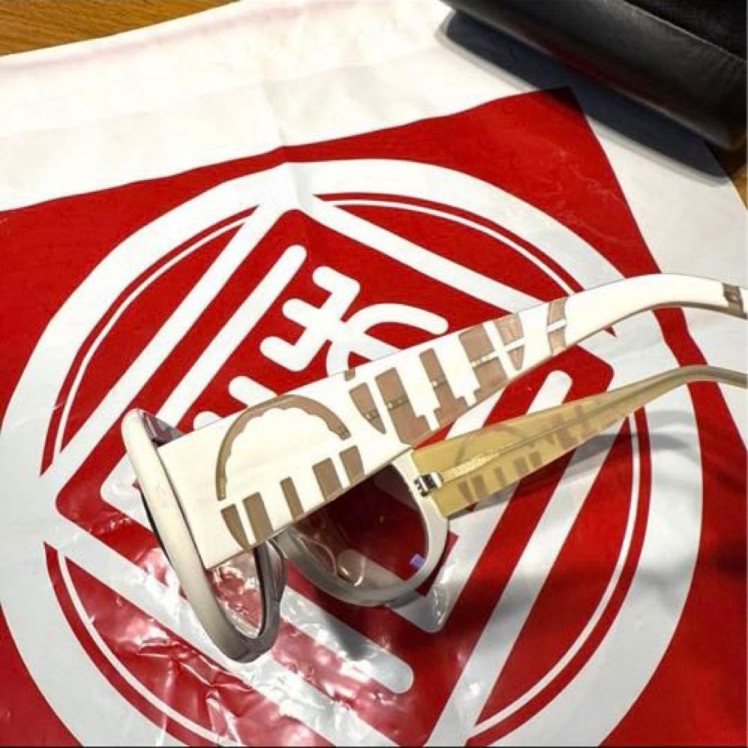 ☆鯖江製☆ レキシ サングラス 白 ホワイト - メルカリ