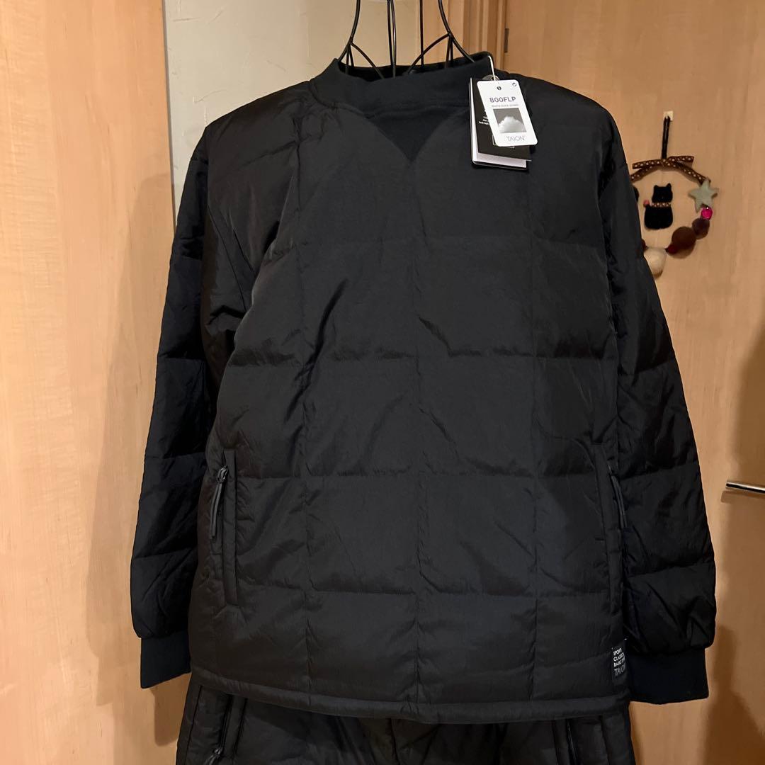 新品タグ付き】TAION ダウンセットアップ/ XL /ブラック/ 800FP - メルカリ