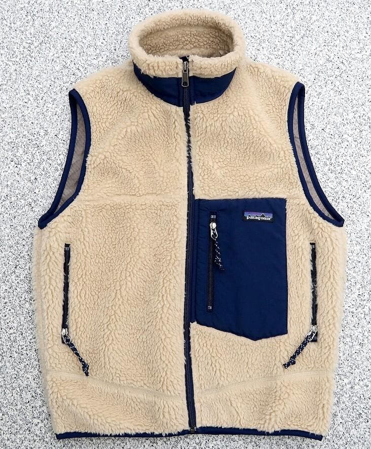 極美品 S パタゴニア 2001年 レトロX ベスト ナチュラル Patagonia パタゴニア レトロx ベスト メンズ クラシック レトロX dark