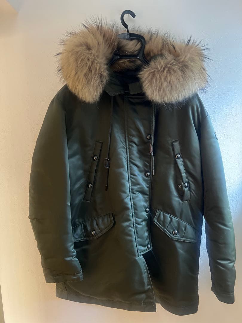 TATRAS オリーブ モッズダウンコート 中古・古着通販】TATRAS (タトラス) ダウンライナーモッズコート