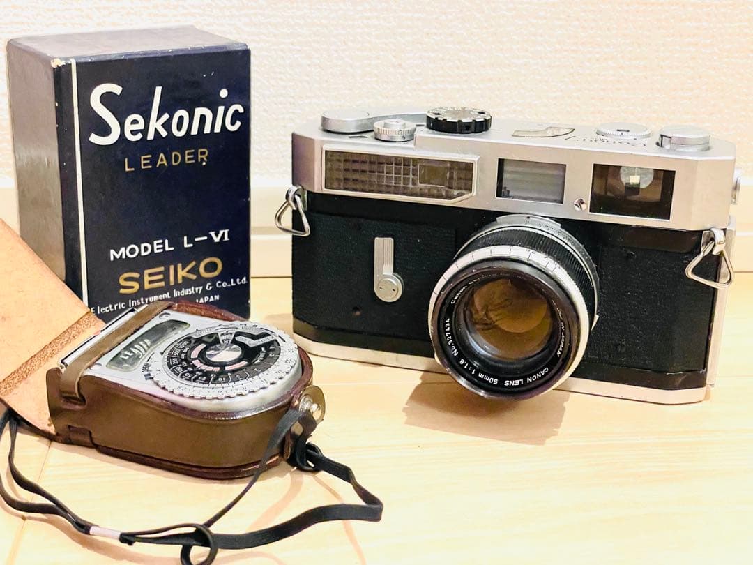 美品✨Canon model 7 レンジファインダーカメラ 50mmレンズ付き 赤城耕一：第26回 牛腸茂雄さんも愛用したレンジファインダーカメラ
