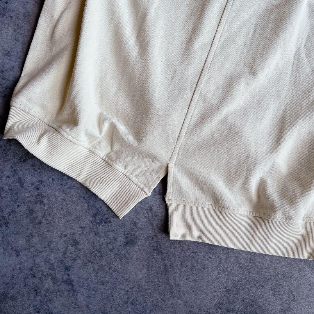 新品】 tang ⿻ コットン 起毛 ワイドプルオーバー ルーズ ナチュラル