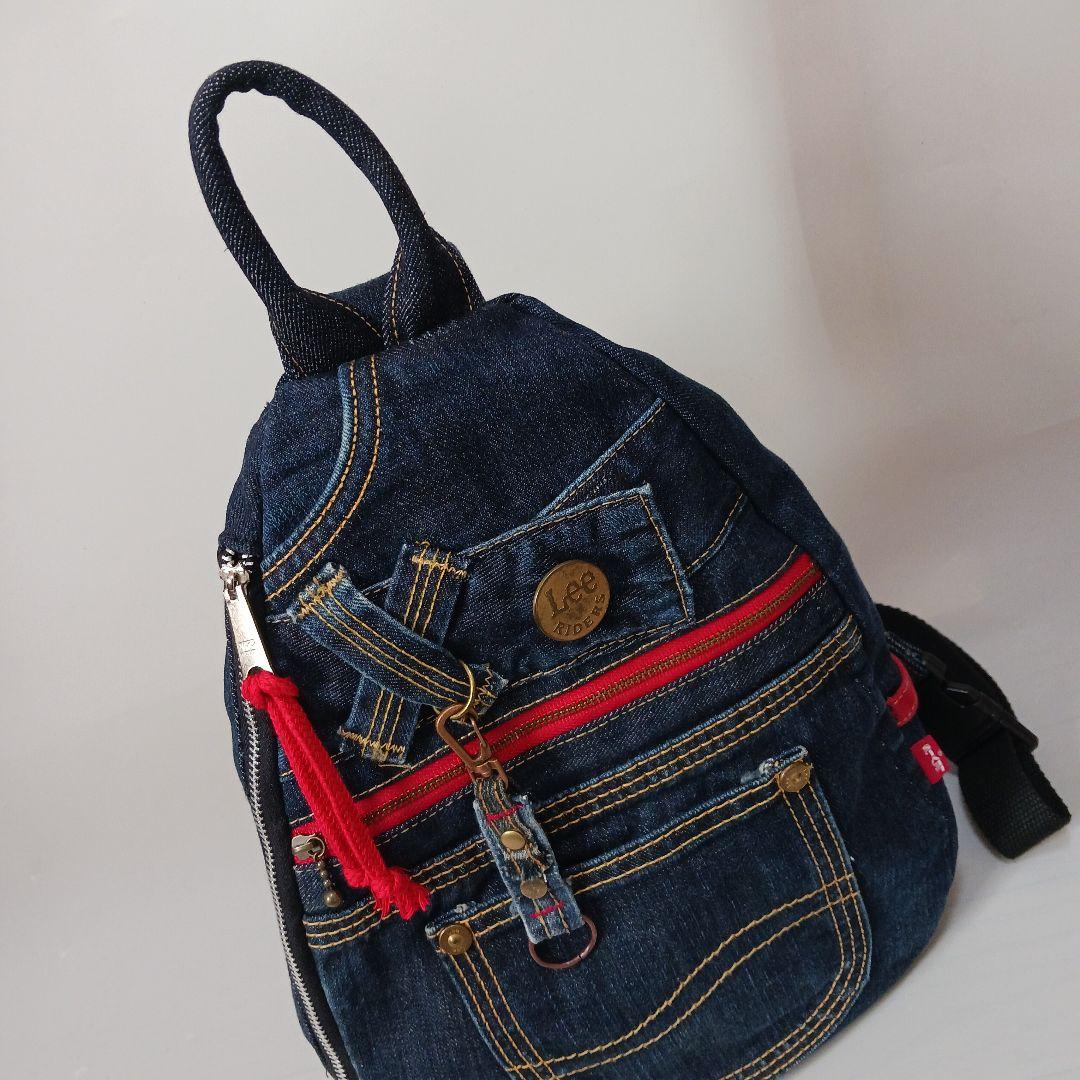リメイクデニム ワンショルダー ボディバッグ ハンドメイド - メルカリ