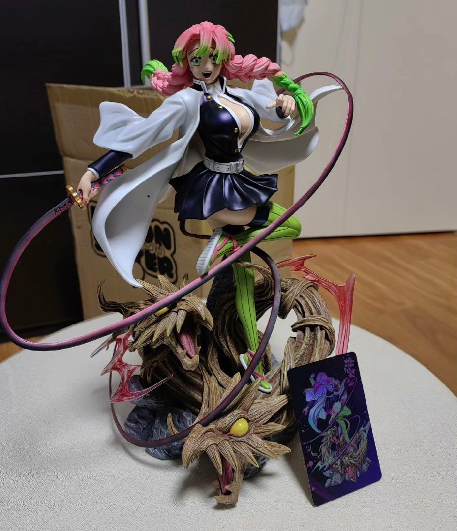 鬼滅の刃 甘露寺 蜜璃 恋柱 フィギュア ガレージキット - メルカリ