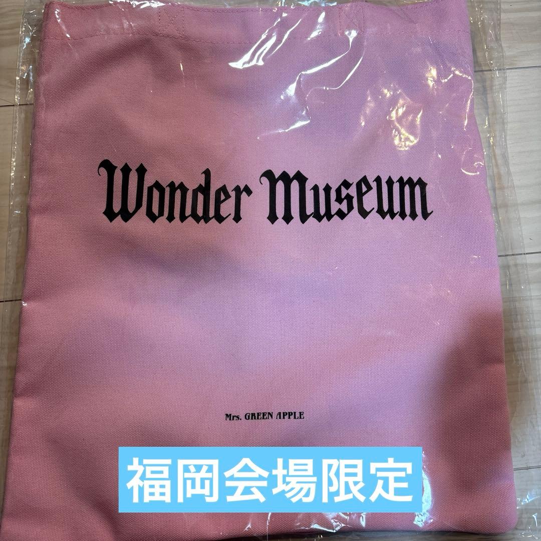 ミセス Wonder Museum トートバッグ ピンク 福岡限定 ワンダー - メルカリ