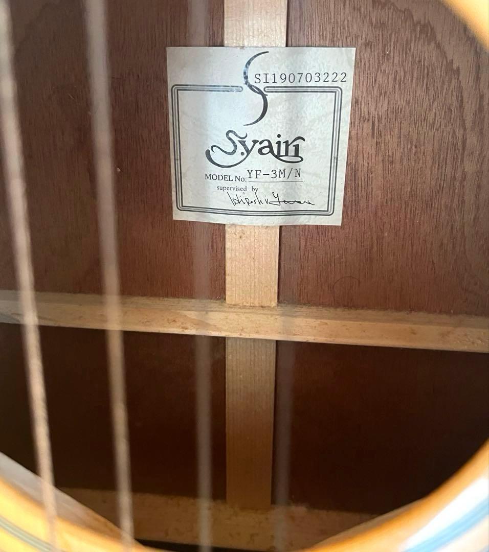 廃盤品】S-Yairi YF-3Mエレアコ Fishman掲載GROVERペグ - メルカリ