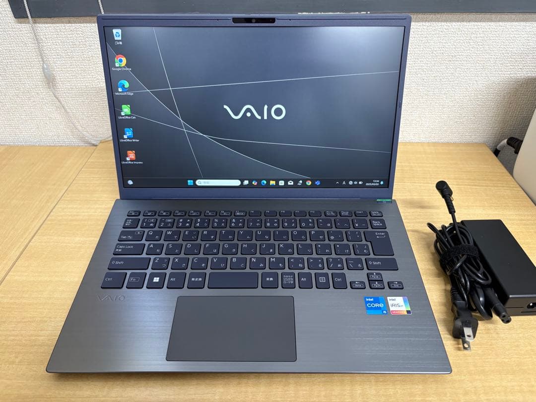 【極美品】VAIO Pro BK i5-1334U 16GB/SSD256GB VJBK118000139 VAIO Pro BK ノートパソコン 14インチ (Core i5-1334U
