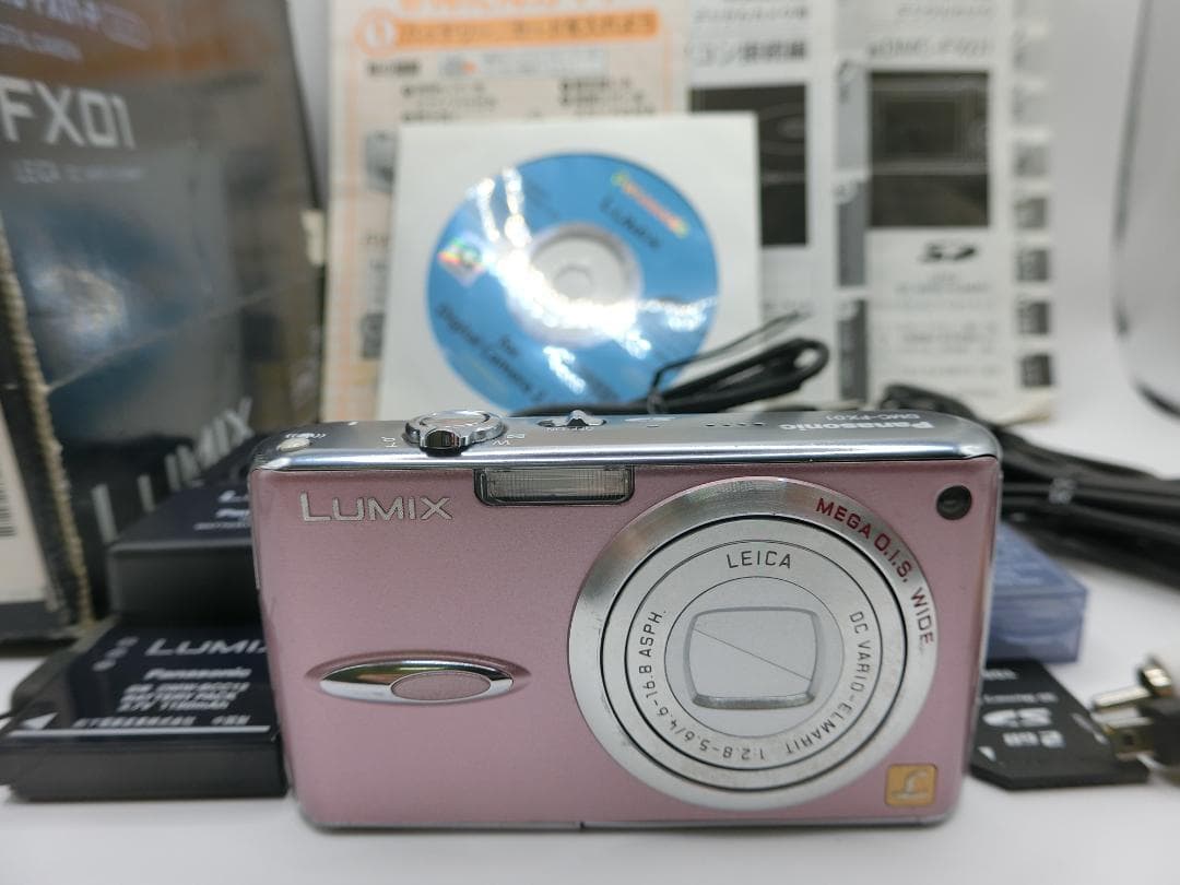 完動品】Panasonic LUMIX DMC-FX01 スマホ転送可能 - メルカリ