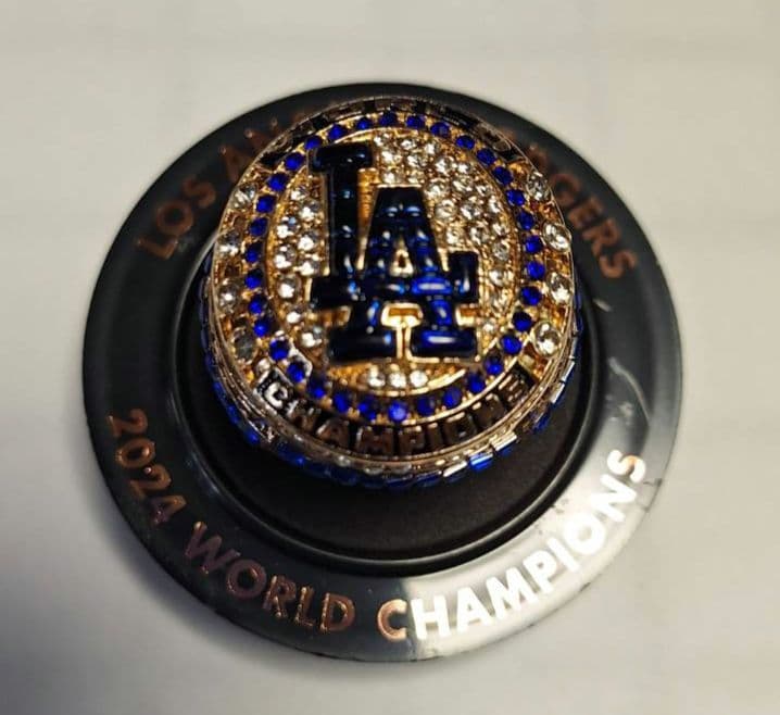 7/21限定球場配布 山本由伸 ドジャース ワールドチャンピオンリング 18
