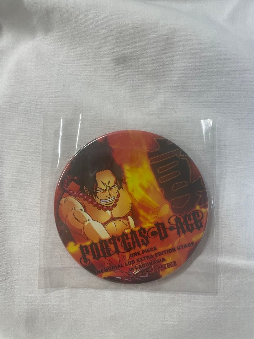 ONE PIECE エース 缶バッジ - メルカリ