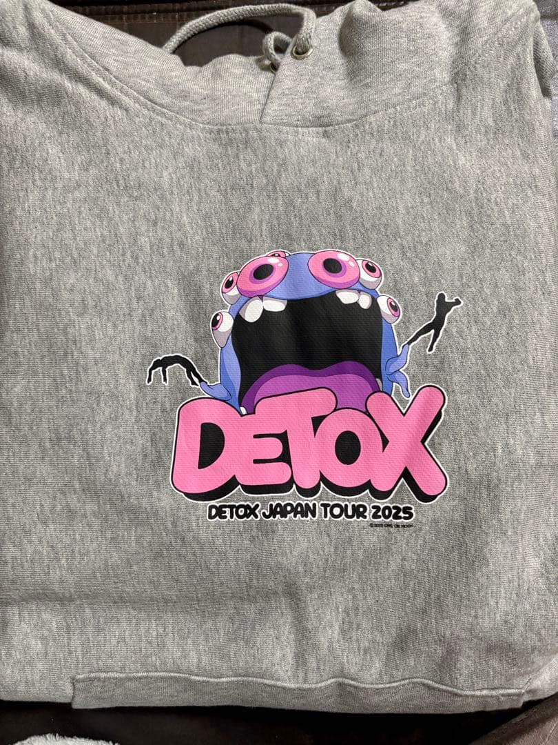 ワンオクDETOX JAPAN TOUR 2025 グレー パーカー Mサイズ