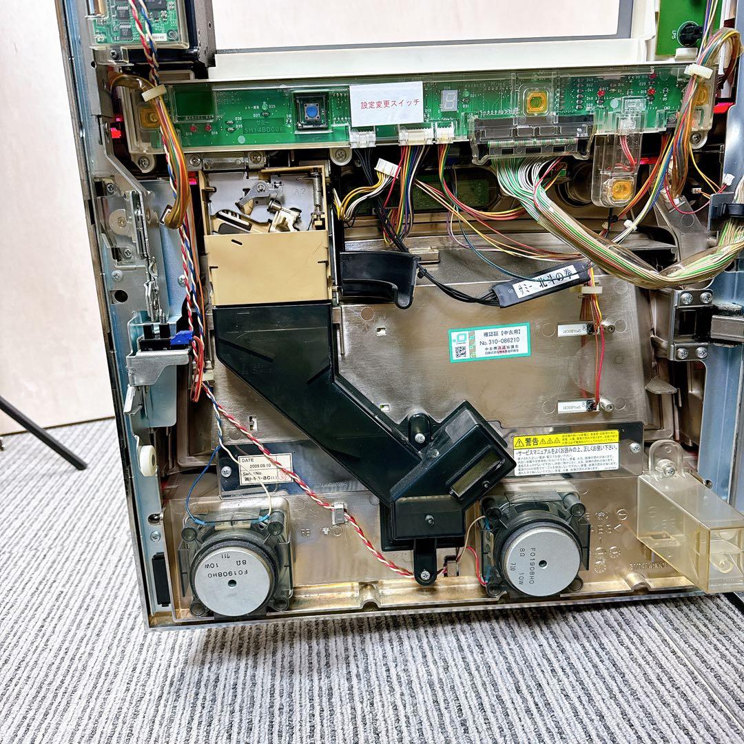 送料無料】 パチスロ 実機 初代 エウレカセブンコイン不要機 引取割引有