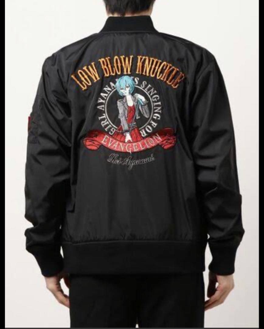 エヴァンゲリオン【新品】EVA〈特典有り〉ジャケット ウェア MA1 綾波
