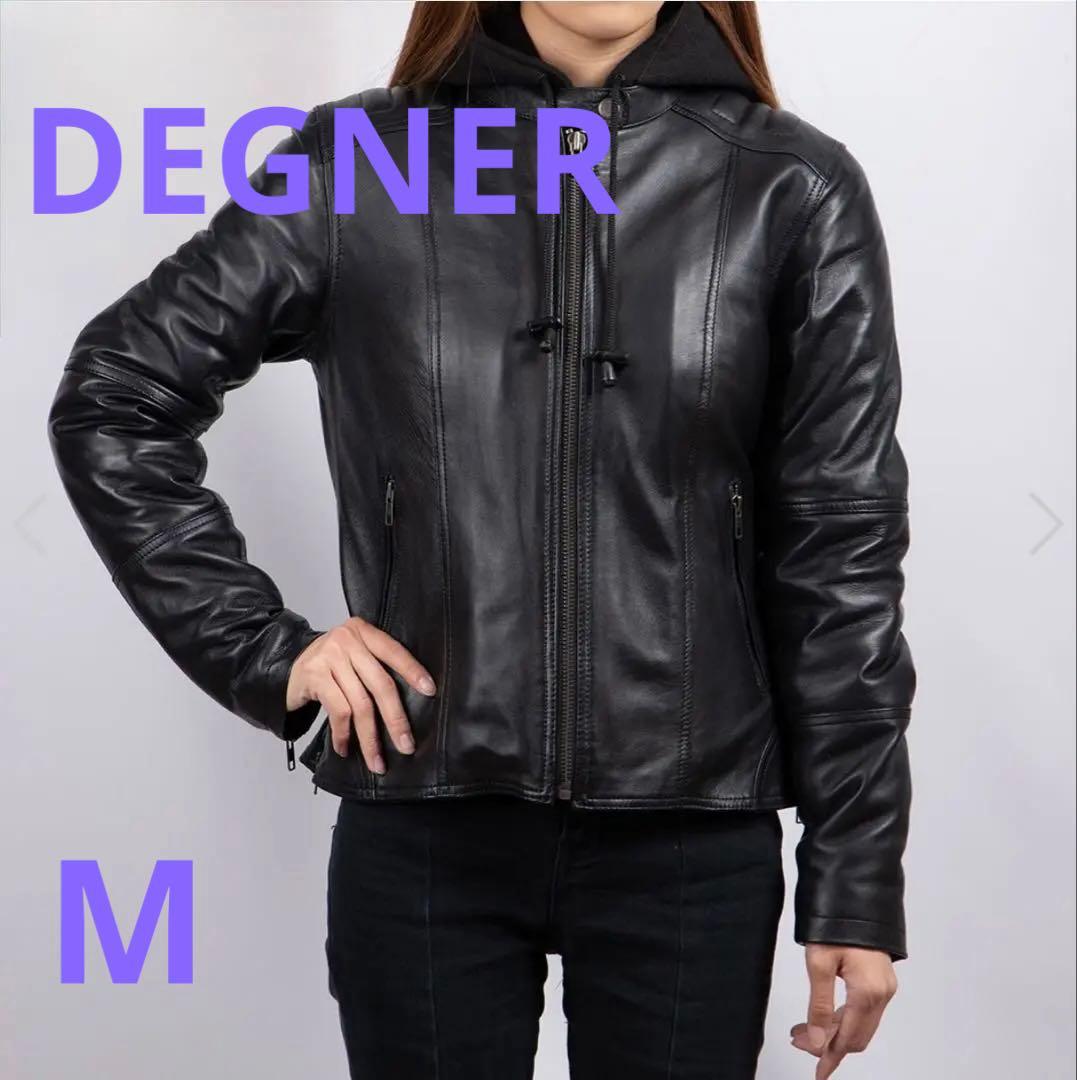 DEGNER デグナーシングルライダースジャケットフーディジャケット　2way 楽天市場】デグナー DEGNER ライダースジャケット FR24WJ-6ブラック