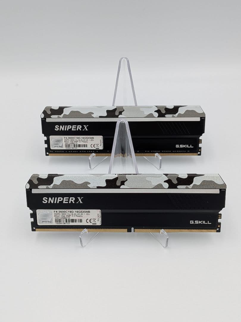 G.SKILL SNIPER X DDR4-3600 16GB(8GB×2) - メルカリ