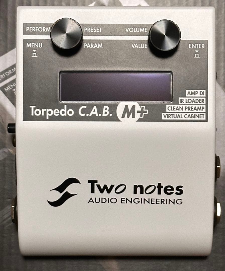Two Notes Torpedo C.A.B. M+ アンプシミュレーター