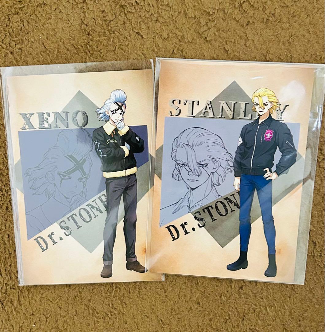 Dr.STONE フライトジャケット ポストカード 特典 スタンリー ゼノ