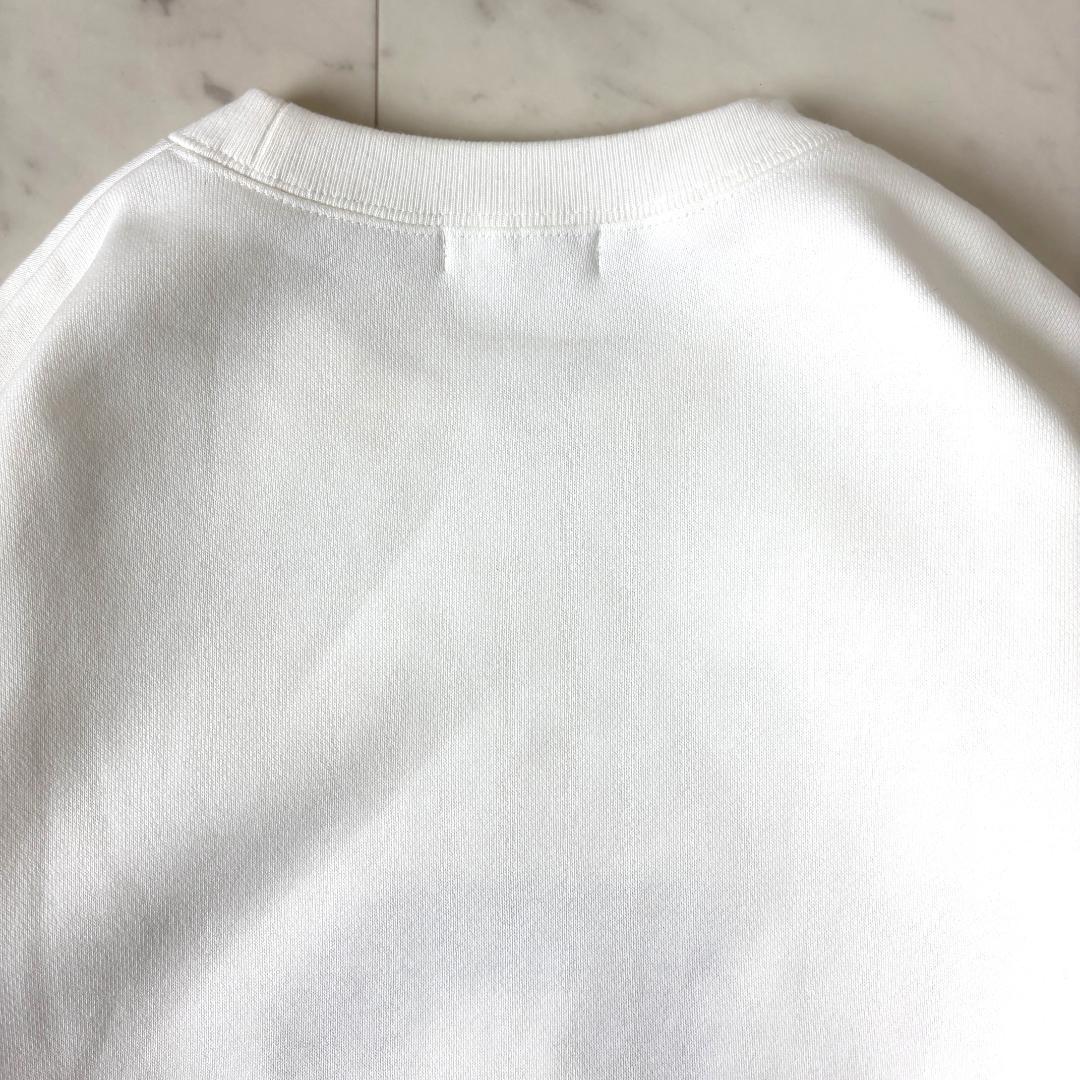 ダブルスタンダードクロージング F Dロゴ裏起毛プルオーバー 白 WEB