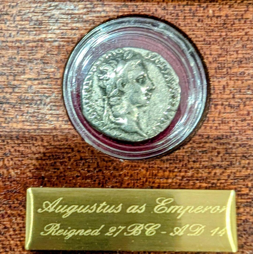 TKC024 アウグストゥスのデナリウスコイン