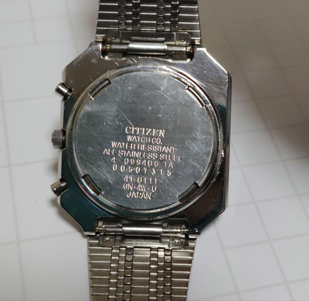 CITIZEN デジアナ 4-099486 稼働品 - メルカリ