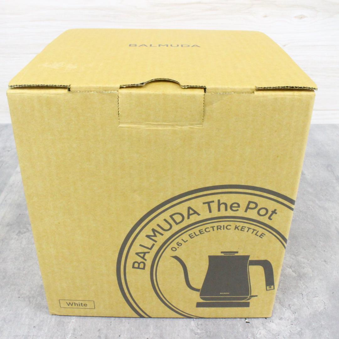 ◇未使用保管品 BALMUDA The Pot K02A-WH 0.6L