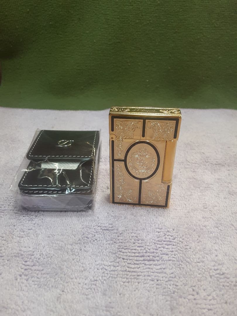 Hiiiroさま専用　Chapado ゴールドライター、ライターケースセット 楽天市場】ブラスライターホルダー ケース ゴールド シルバー ローズ