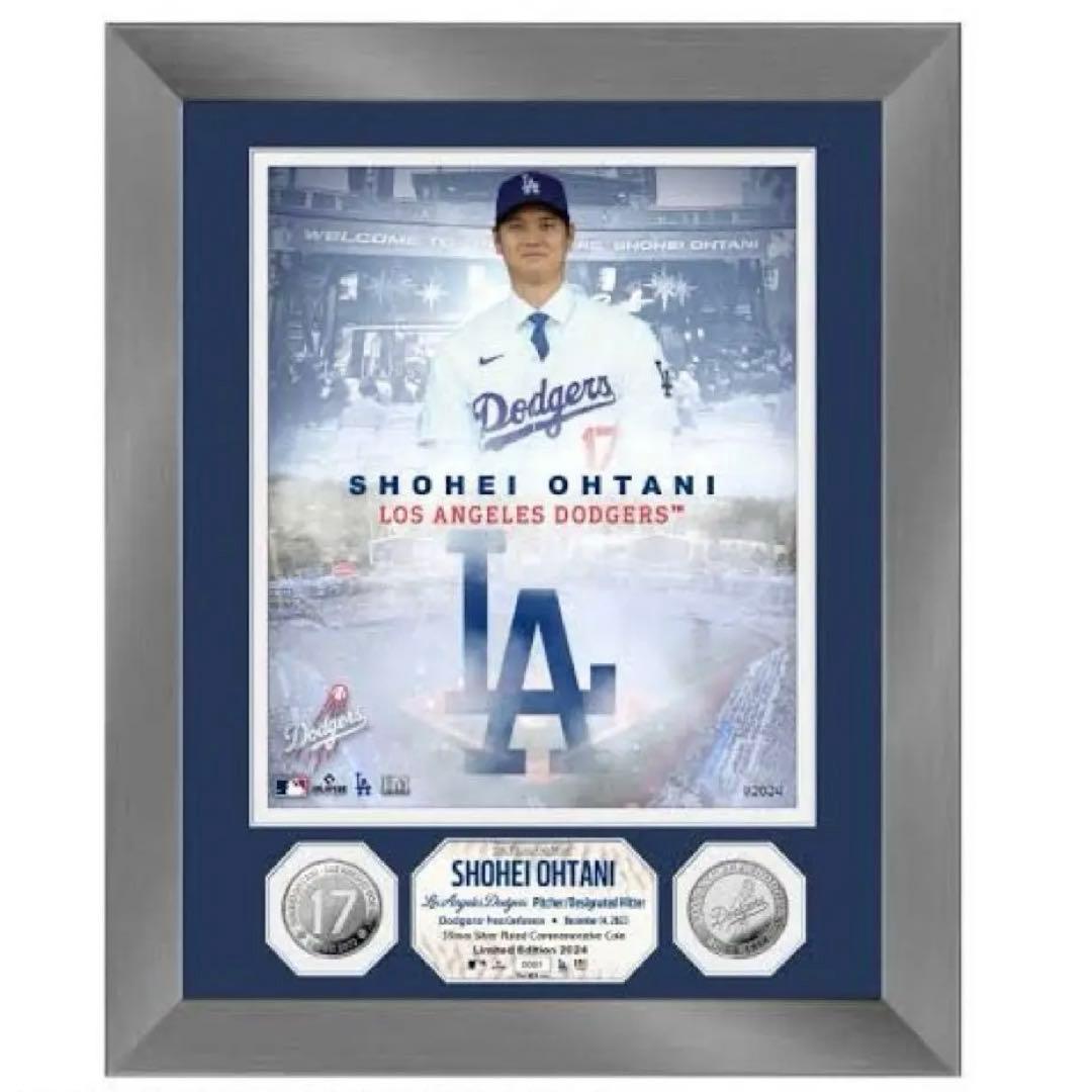 大谷翔平 ドジャース 移籍記念グッズ［2024個限定］ 大谷翔平選手のドジャース移籍記念コインが「郵便局のネットショップ