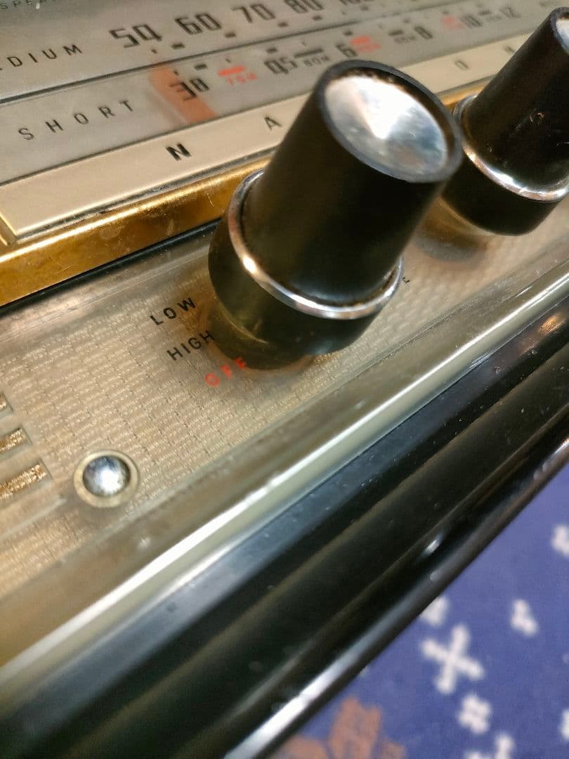 ナショナルラジオ DX-365 昭和レトロ - メルカリ