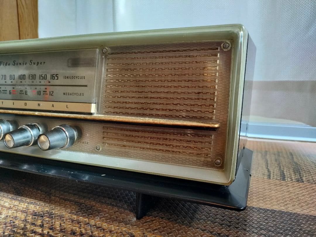 ナショナルラジオ DX-365 昭和レトロ - メルカリ