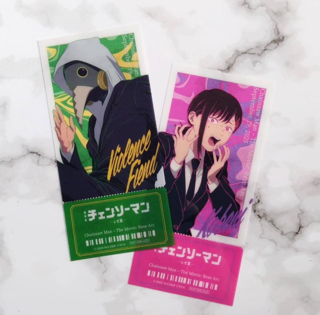 チェンソーマン レゼ篇 カフェ 特典クリアカード - メルカリ
